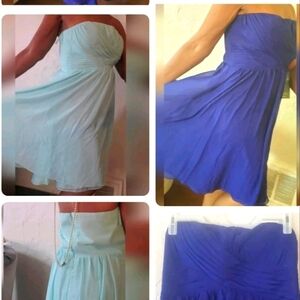 Blue Sage Cobalt Blue or Teal Special Occasion Dress